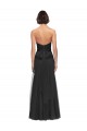 Preto Linha A Amor Comprimento Chão Vestido de Madrinha / Vestido de Noite Acessíveis