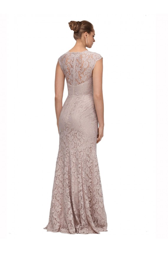 Sereia Amor Comprimento Chão Longo Vestidos de Madrinha / Vestidos de Festa Acessíveis