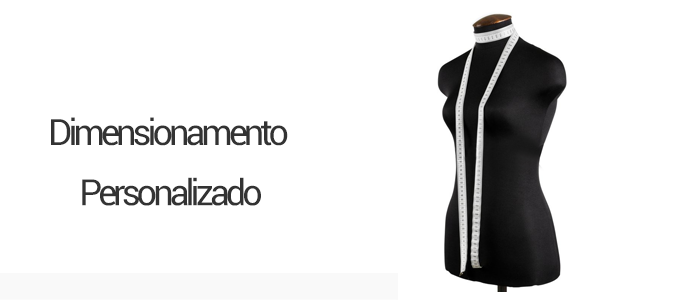 Dimensionamento Personalizado | Vestidos de Noiva Acessíveis